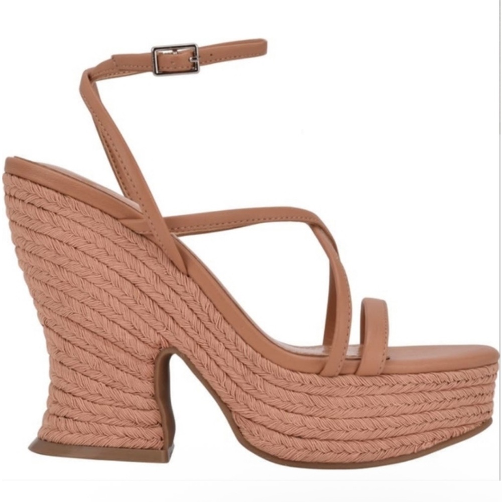 🌸MARC FISHER🌸  Fetch Espadrille Wedge Heel Sandals Size: 9.5 - Picture 2 of 10